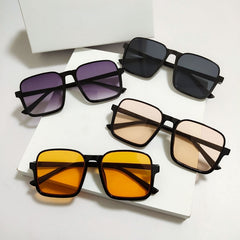 Men's Square Frame Sunglasses UV Protection