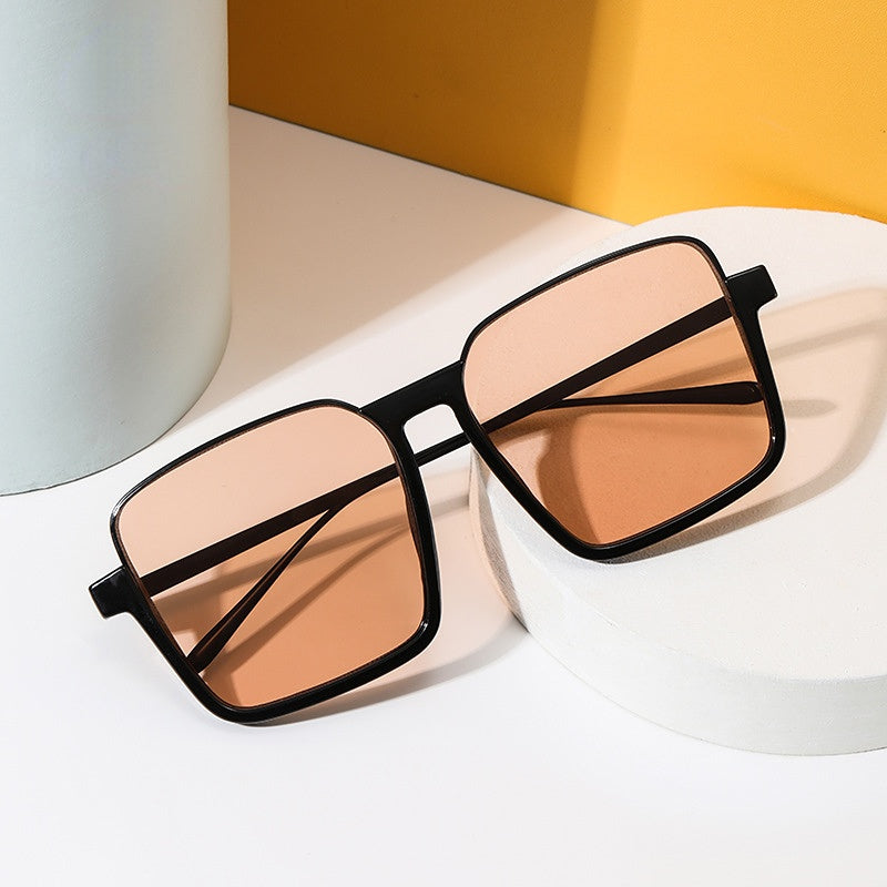 Men's Square Frame Sunglasses UV Protection