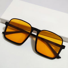 Men's Square Frame Sunglasses UV Protection