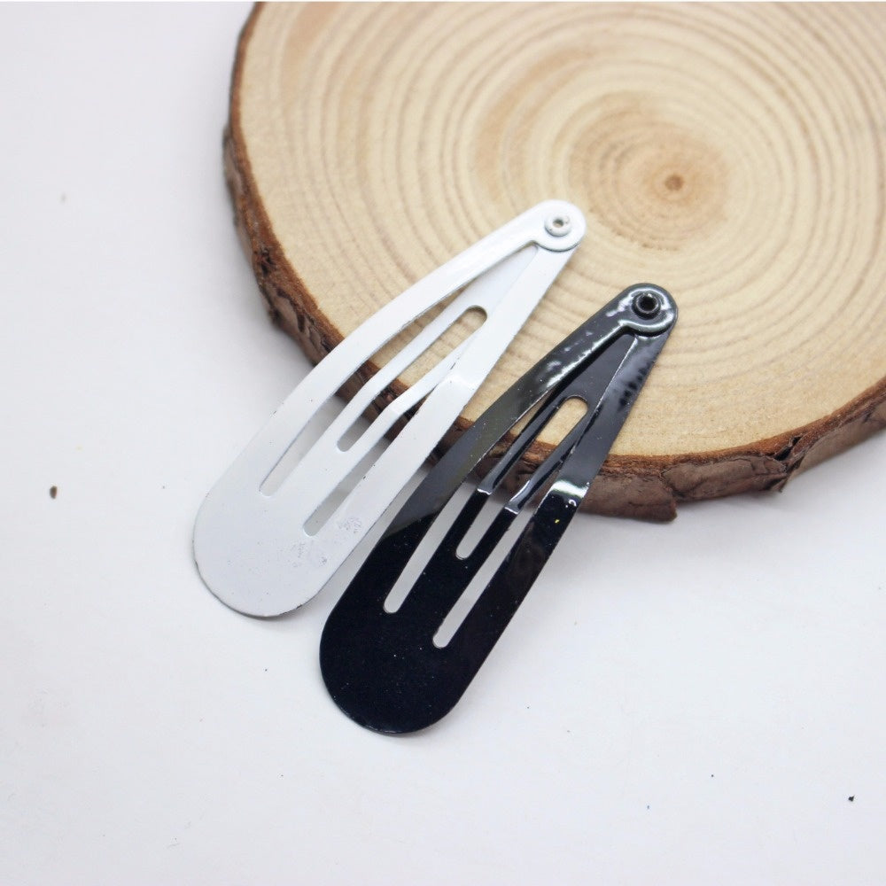 10pcs Candy Hair Clips Snap Clip Non Slip Hair Decoration