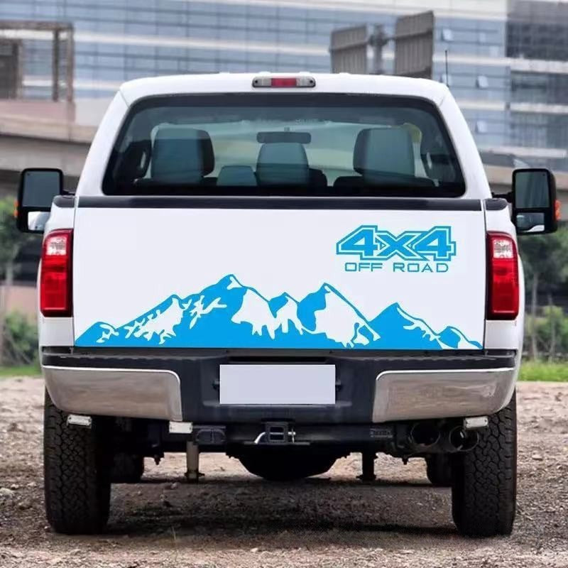 High Mountain Decal for 4x4 SUVs - Stand Out with Style!
