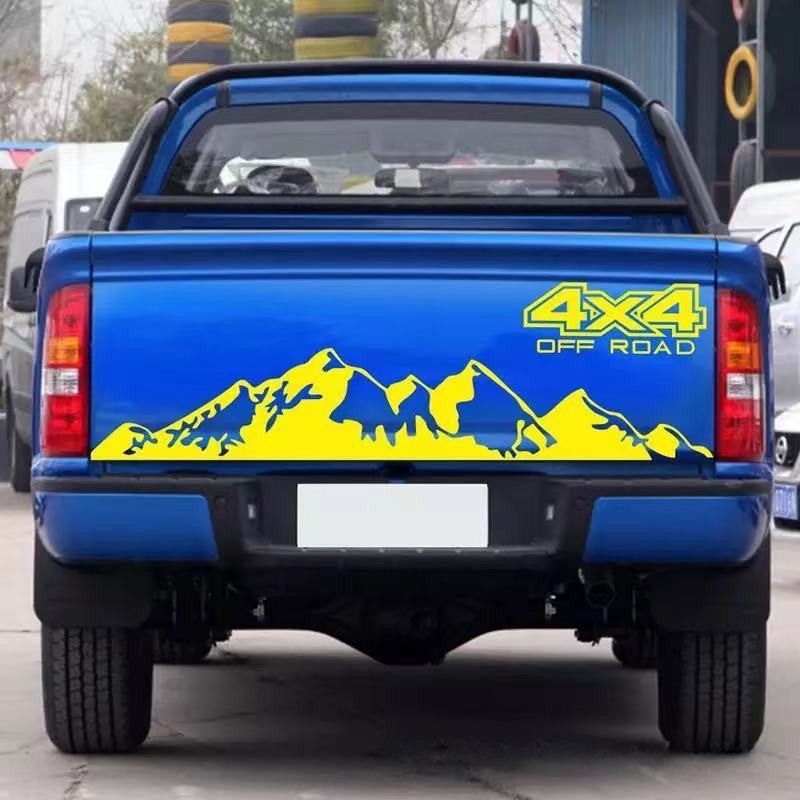 High Mountain Decal for 4x4 SUVs - Stand Out with Style!