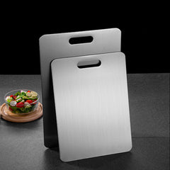 Stainless Steel Cutting Board Double Sided Chopping Board