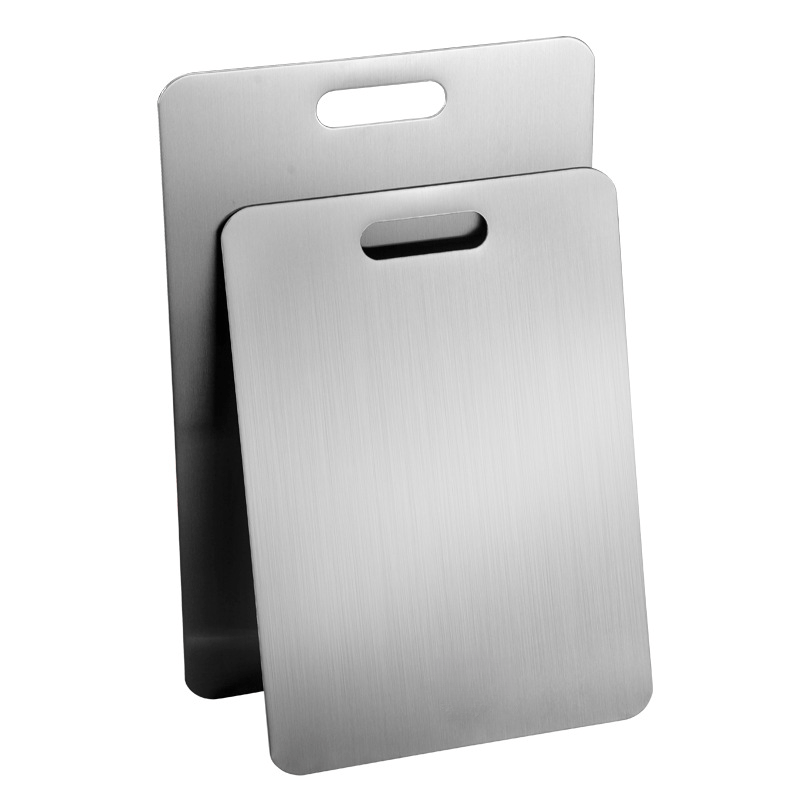 Stainless Steel Cutting Board Double Sided Chopping Board