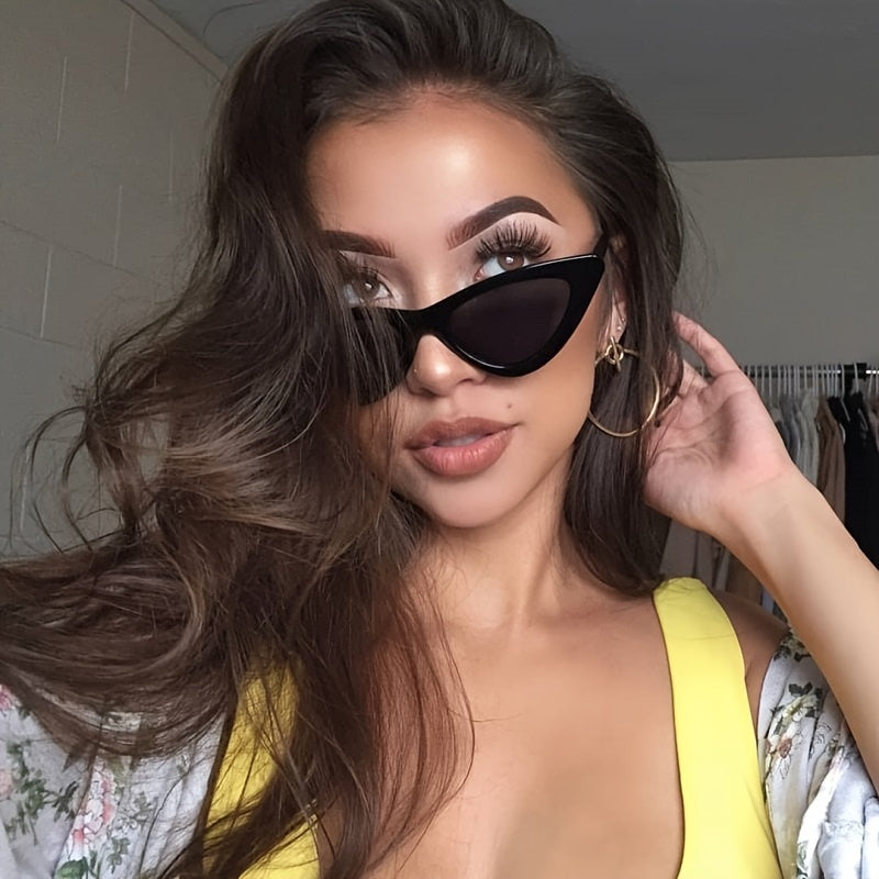Y2K Cat Eye Sunglasses Anti Glare Glasses UV400