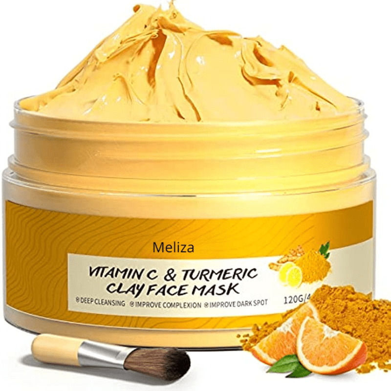 Turmeric Vitamin C Clay Mask Deep Cleansing Face Mask Skin Care