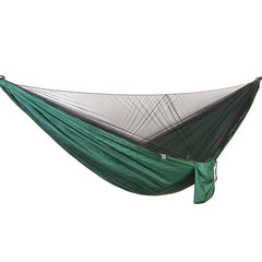 Auto Quick Open Mosquito Hammock w/ Net Outdoor Parachute Double Hammock