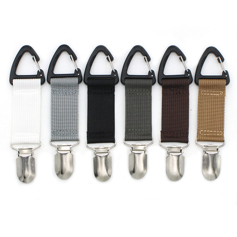 Hat Clip On Bag Holder for Travel Outdoor Camping Hiking