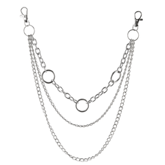 Vintage Metal Chain For Jeans Pants Keychains Men Unisex