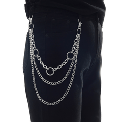 Vintage Metal Chain For Jeans Pants Keychains Men Unisex