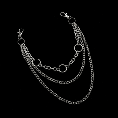 Vintage Metal Chain For Jeans Pants Keychains Men Unisex