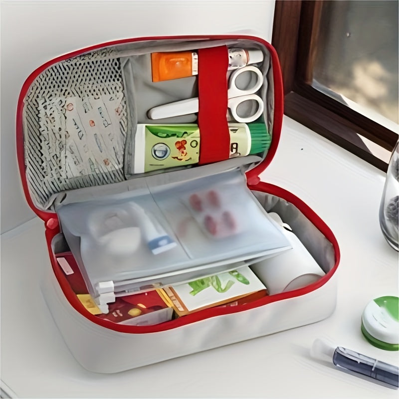 Portable First Aid Bag Medicine Storage Outdoor Travel Emergency Bag