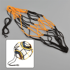 Portable Sports Organizer Bag for Basketball and Football with Net Pocket