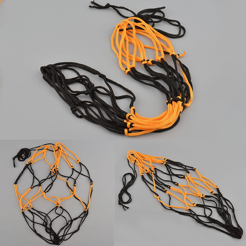 Portable Sports Organizer Bag for Basketball and Football with Net Pocket