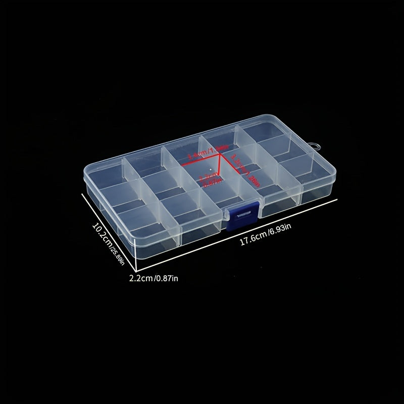 15 Grids Storage Box for DIY Crafts Sewing Fishing Jewelry