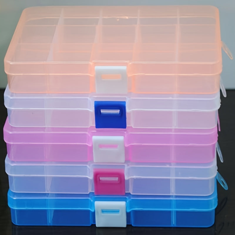 15 Grids Storage Box for DIY Crafts Sewing Fishing Jewelry