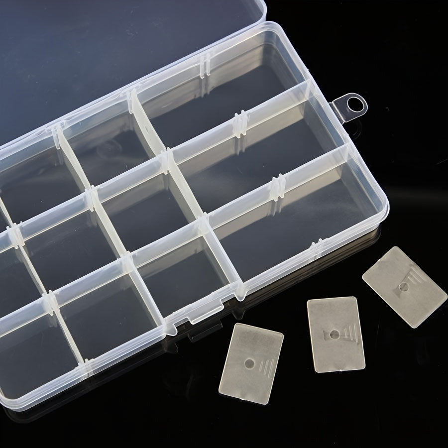 15 Grids Storage Box for DIY Crafts Sewing Fishing Jewelry
