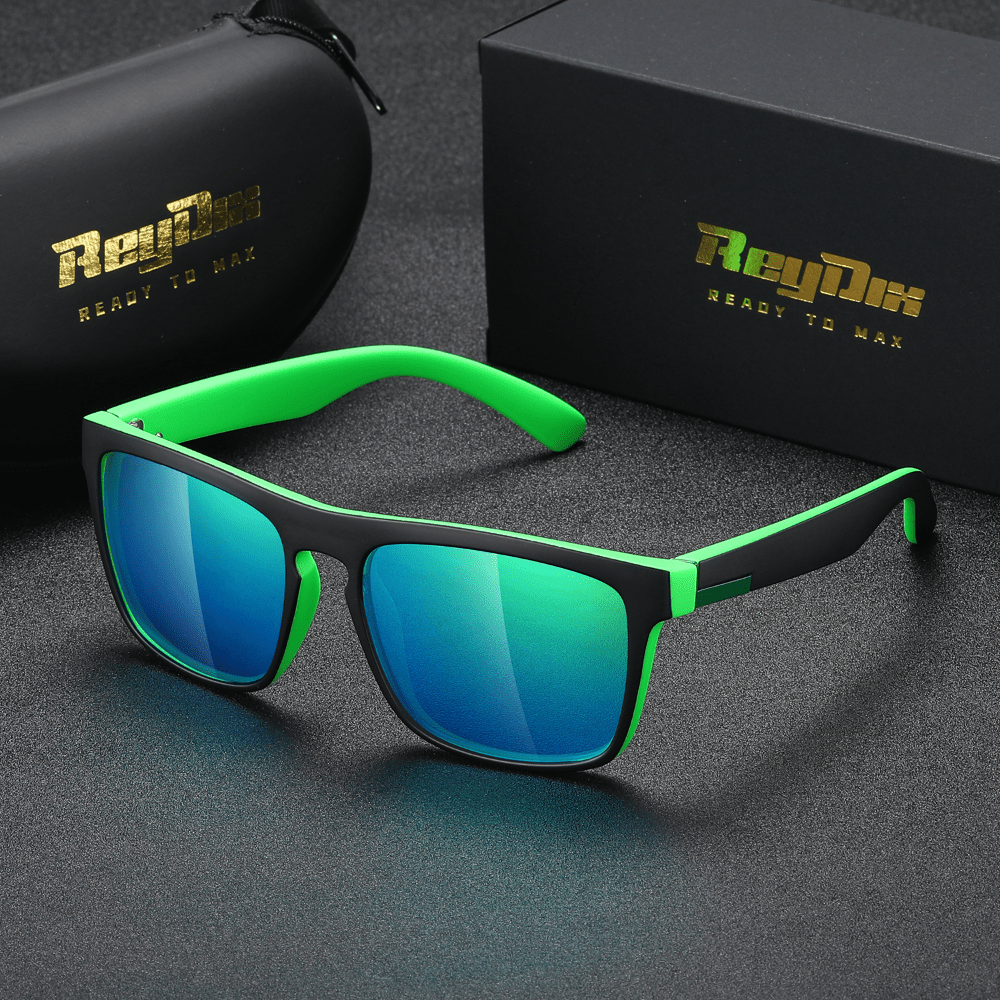 Men's Polarized Colorful Film Sunglasses for Outdoor Sports