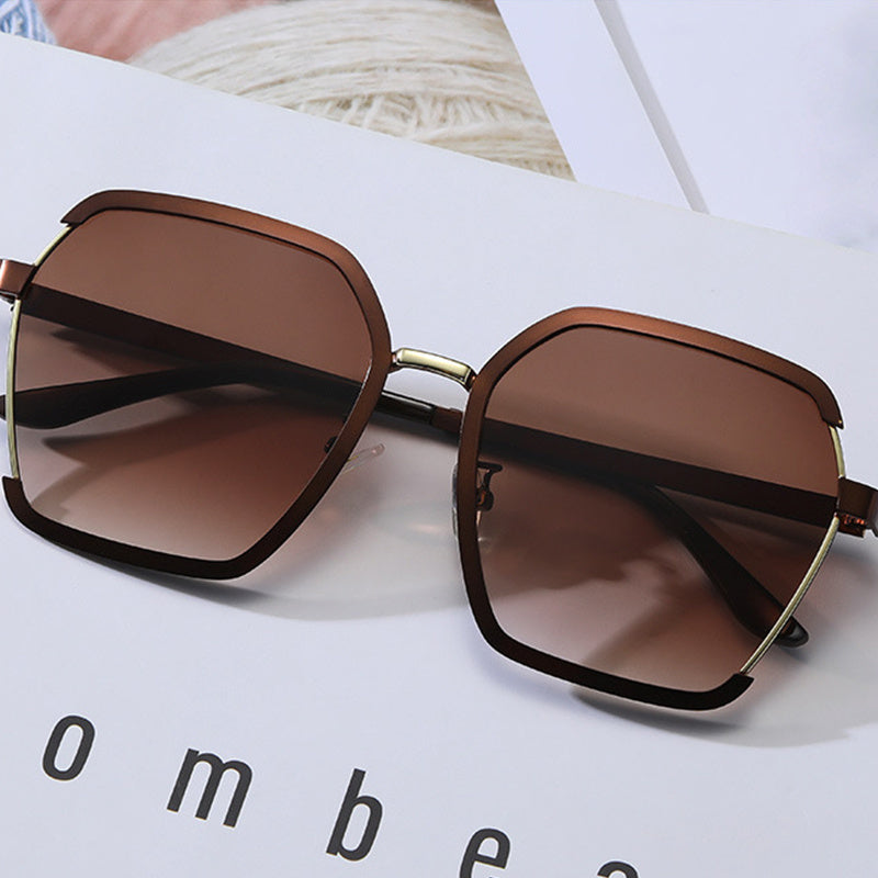 Men's Sunglasses UV Resistant Street Photography Holiday Party Eyewear Case