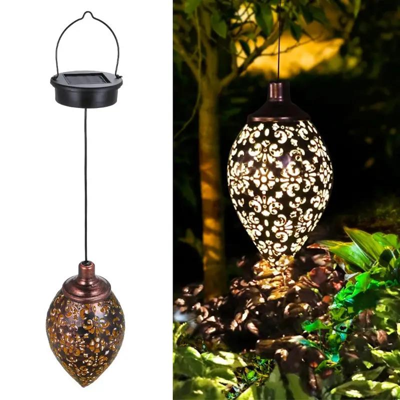 Waterproof LED Lights Outdoor Hanging Solar Landscape Lights