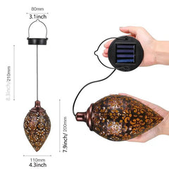 Waterproof LED Lights Outdoor Hanging Solar Landscape Lights