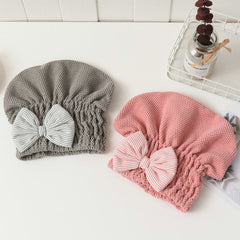 Absorbent Microfiber Hair Drying Cap for Women