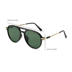 Top Bar Aviator Sunglasses UV400 Sun Shades Glasses