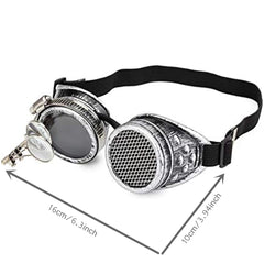 1 Pc Steampunk Goggles Costume Cosplay Accessories Vintage Rustic Goggles