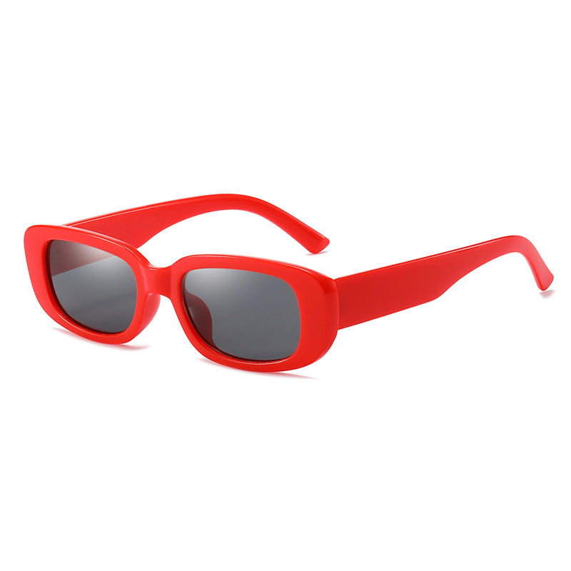 Y2K Rectangle Sunglasses For Women Men UV400 Sun Shades Glasses