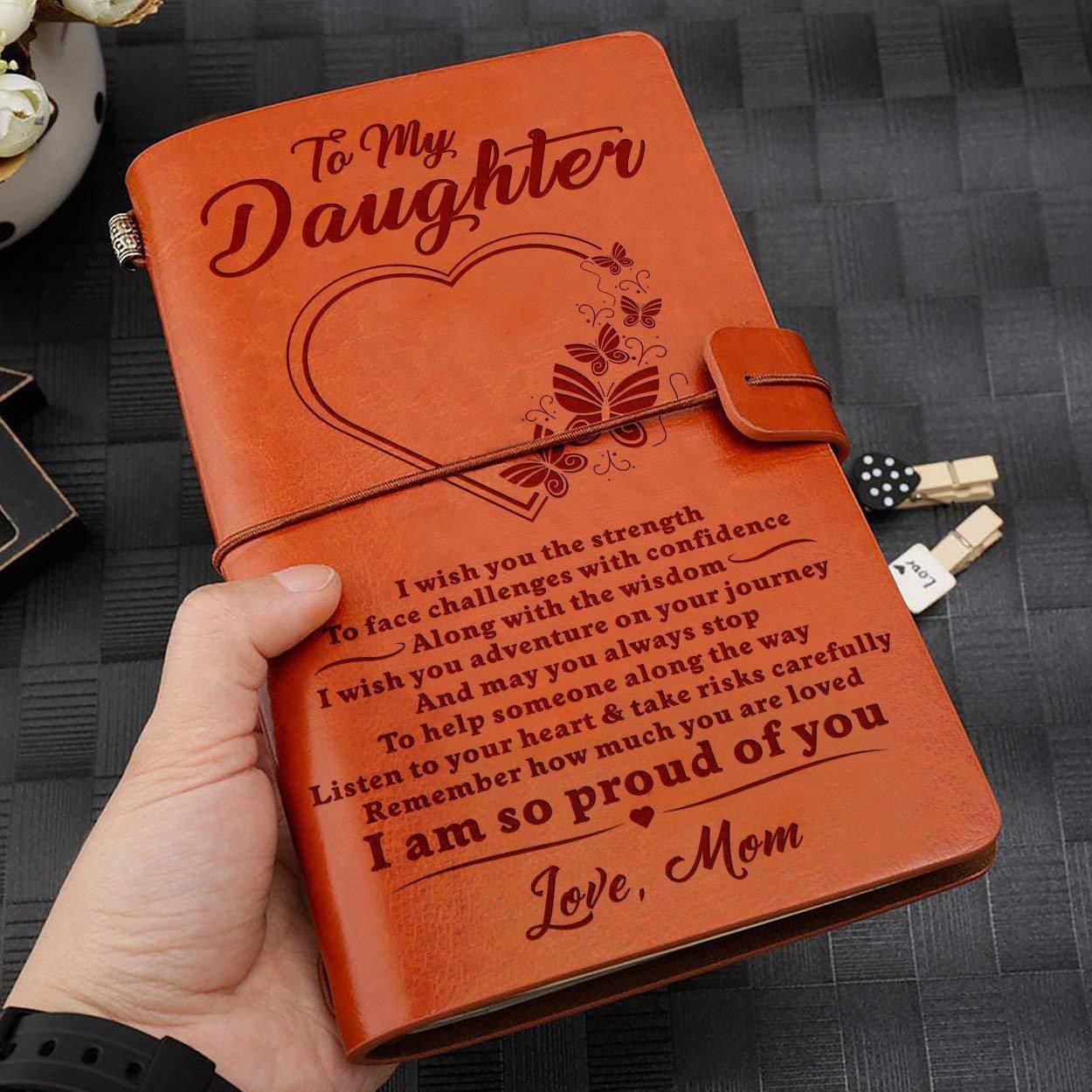 Vintage Portable Notebook with 144 Sheets - Perfect Holiday Gift Idea