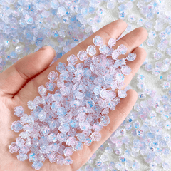 20pcs Mini Charm 3D Resin Floret Nail Flatback Ornament Jewelry Making