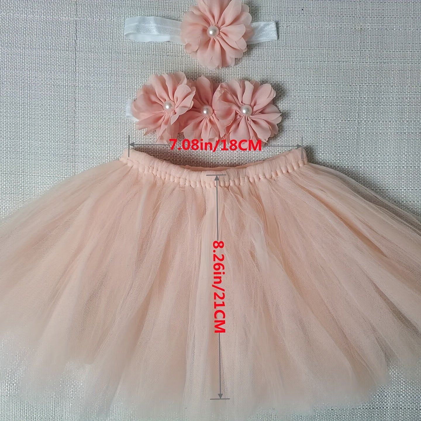 Newborn Baby Sunflower Tutu Bow Skirt Toddler Outfit Costume