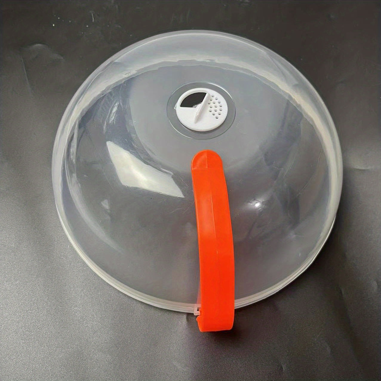 2pcs Microwave Heating Cover Anti-splash Food Preserv Dustproof Hot Dish Bowl