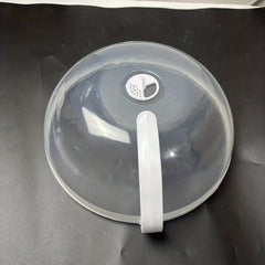 2pcs Microwave Heating Cover Anti-splash Food Preserv Dustproof Hot Dish Bowl