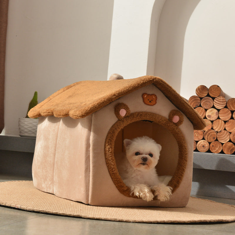 Removable Sofa Mat Pet Basket for Cozy Winter Comfort