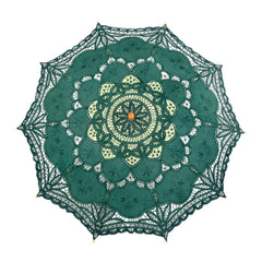 Vintage Lace Embroidery Umbrella Bride Umbrellas For Weddings
