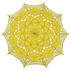 Vintage Lace Embroidery Umbrella Bride Umbrellas For Weddings