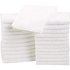 2pcs Quick Drying Washcloth Small Square Towel for Home Bathroom