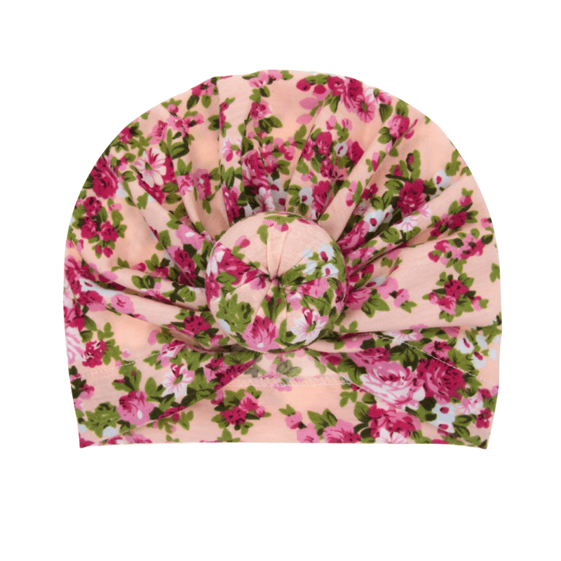 Sweet Knot Baby Hat for Girls