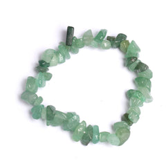 Natural Stone Bracelet Crystal Healing Chip Chain Bracelets Gemstone Polished