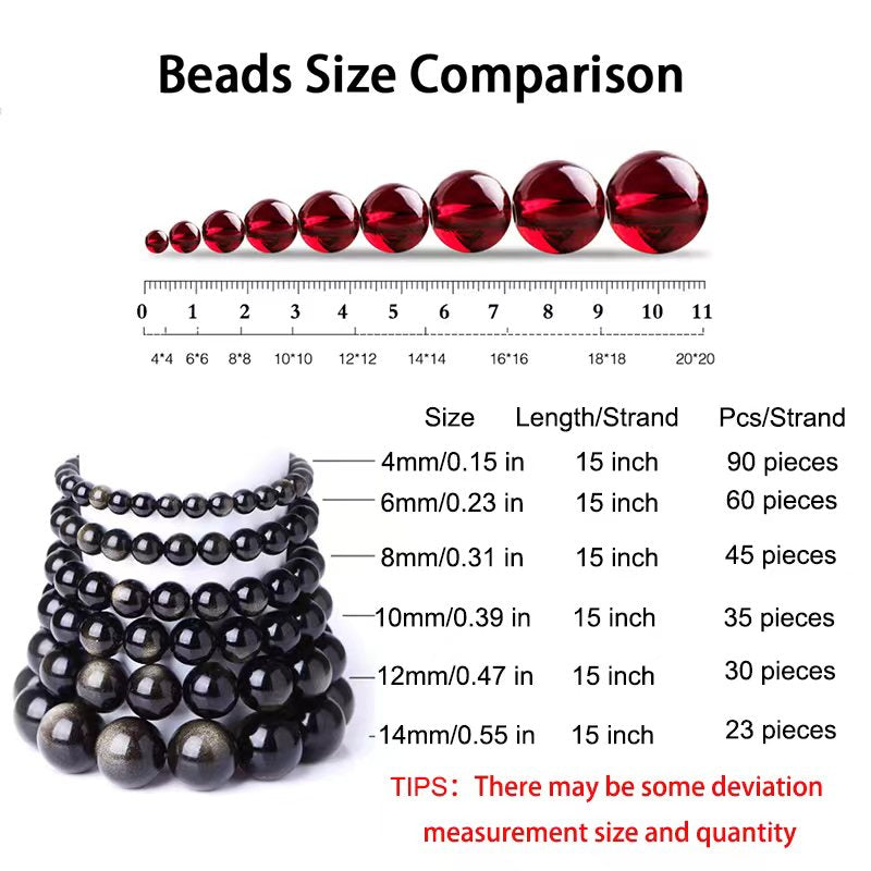 6mm Natural Stone Beads Jewelry Making DIY Bracelet Necklace