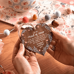 Floral Wedding Gift Bags & Keepsake for Maid of Honor