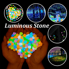 300pcs Luminous Indoor Fountain Stone Aquarium Stones