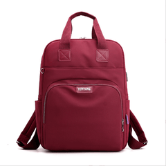 Large Capacity Waterproof Travel Backpack USB Charging Daypack