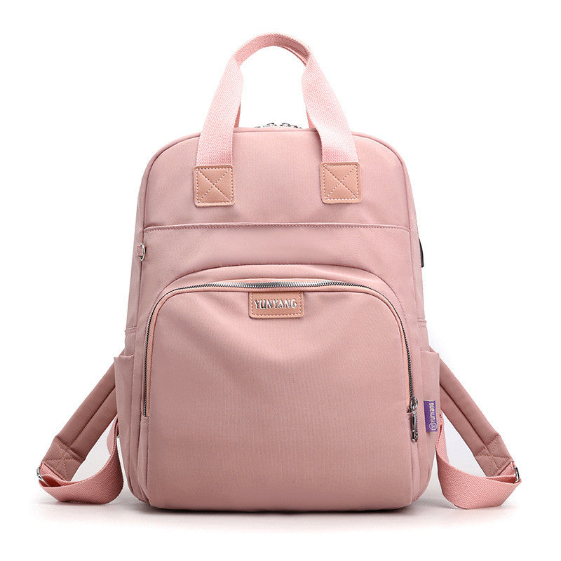 Large Capacity Waterproof Travel Backpack USB Charging Daypack