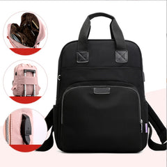 Large Capacity Waterproof Travel Backpack USB Charging Daypack