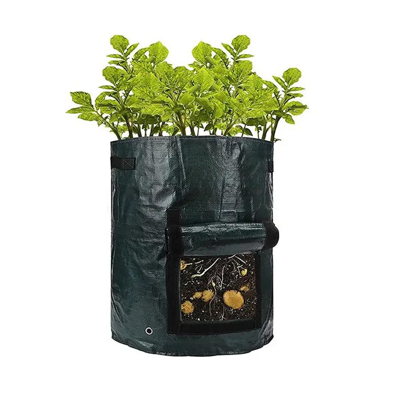 Potato Growing Bags 10 Gallon Planting Pouch Vegetable Grow Container