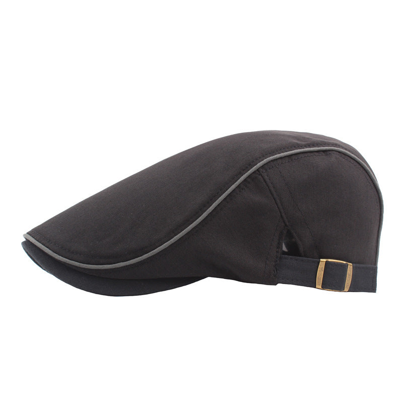 British Style Newsboy Cap Unisex Flat Hat Casual Lightweight Beret