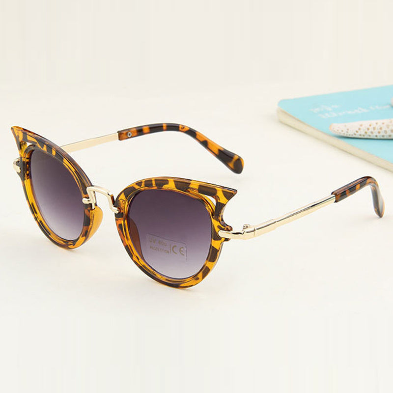 Cat Eye Sunglasses For Women Kids UV400 Sun Shades Glasses