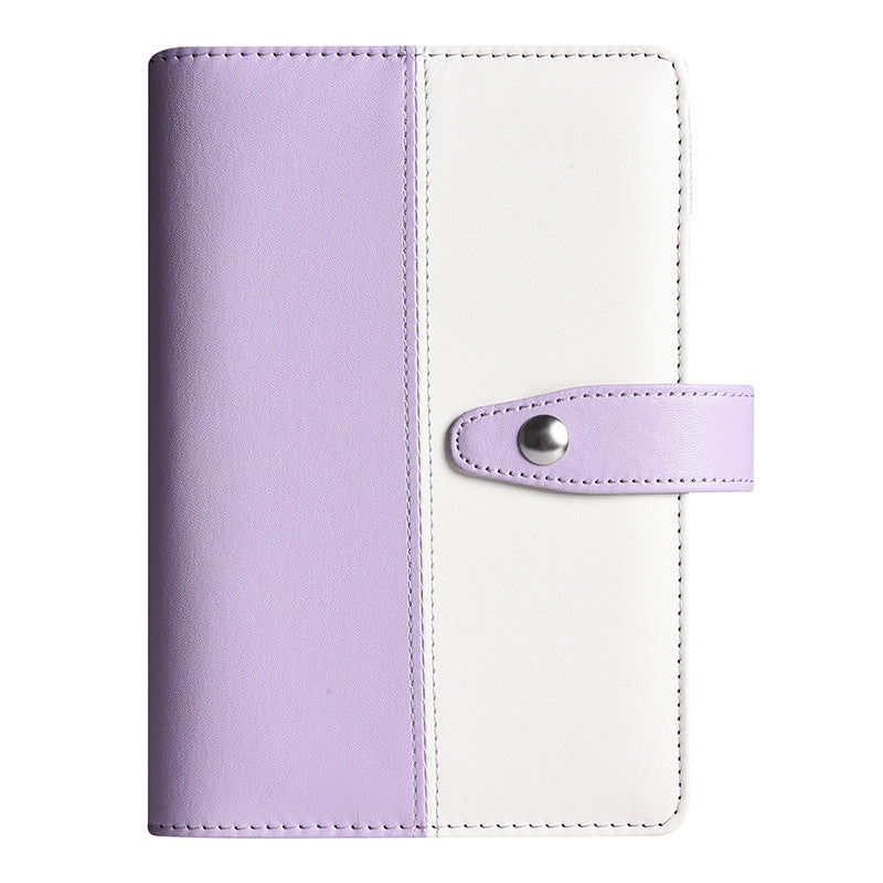 A6 Financial Planning Bookkeeping Notebook Budget Sheet Pouch Ruler Stickers